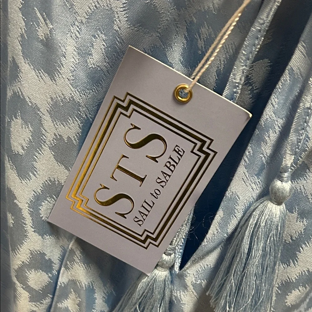 Sail to Sable Blue Long Sleeve Dress. NEW with tags.  Size XL - Picture 5 of 17